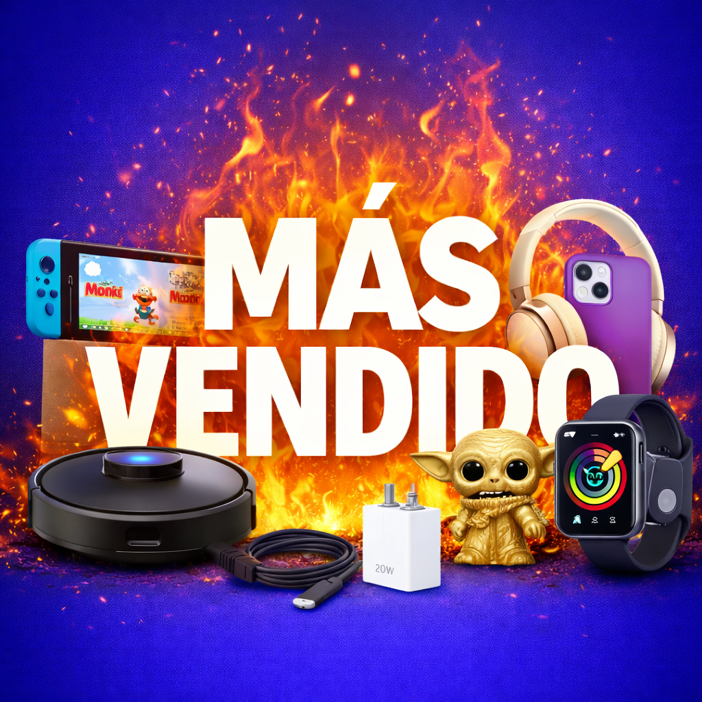 🔥 Más vendidos