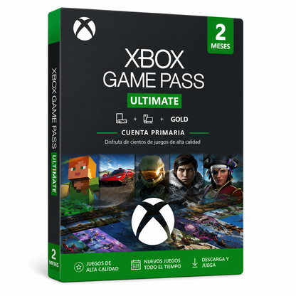 GamePass Ultimate 2 MESES | Cuenta Primaria