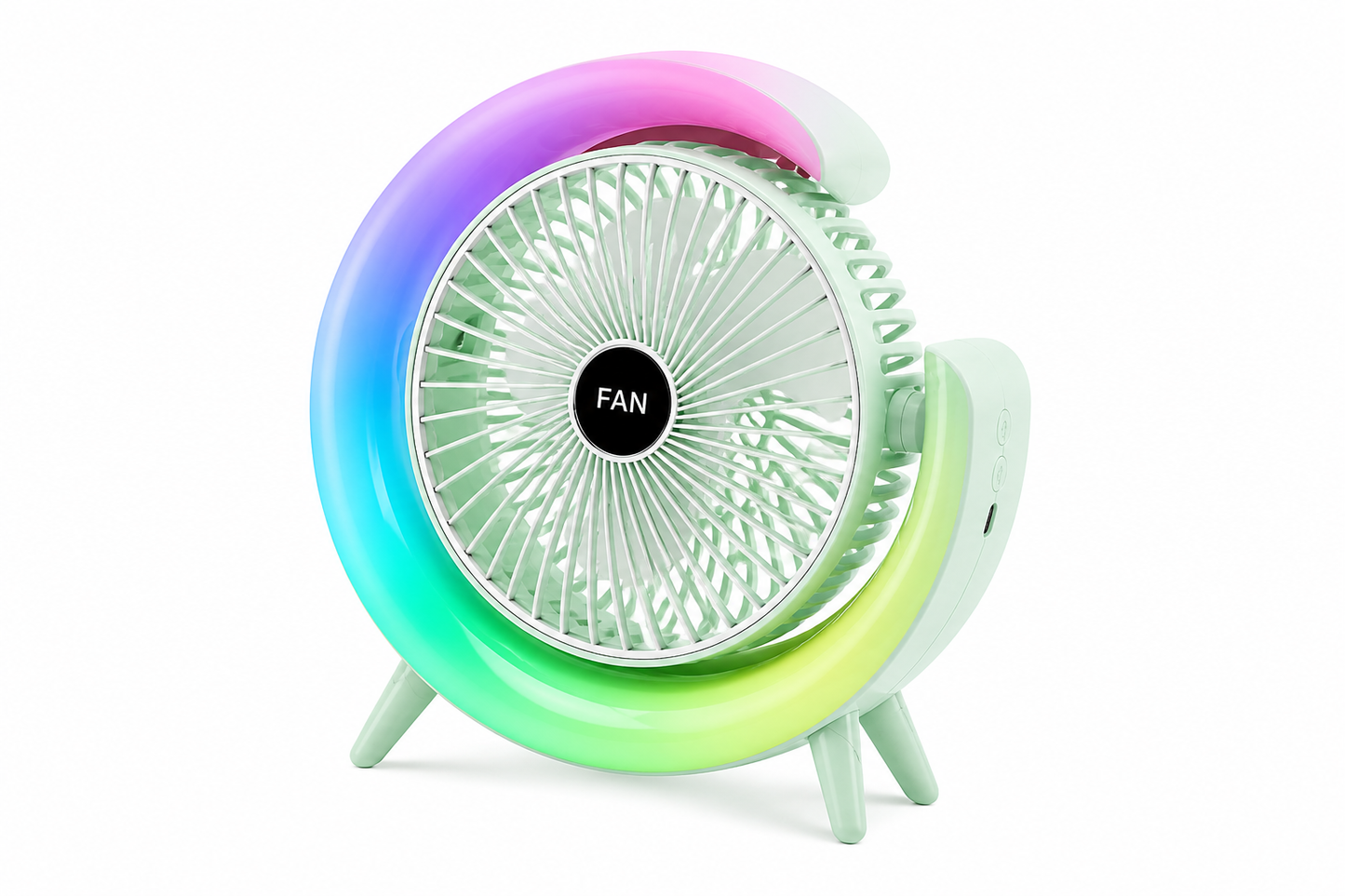 Mini Ventilador RGB - XP 990