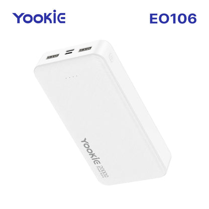 Power Bank Yookie EO106 | 20000mAh Carga Rápida