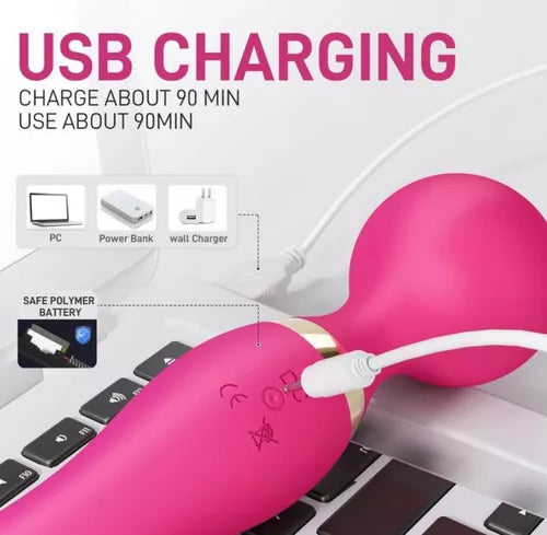 Vibrador Massage Stick Recargable Usb