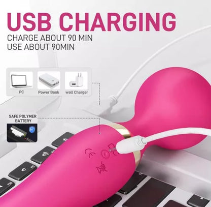 Vibrador Massage Stick Recargable Usb