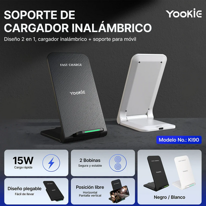 Soporte cargador inalambrico  | Yookie KI90